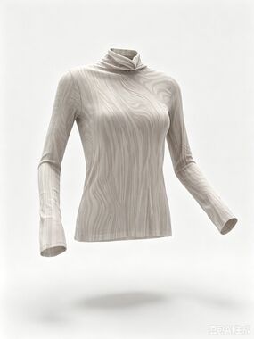 Acne Studios grey pattern stretchy top